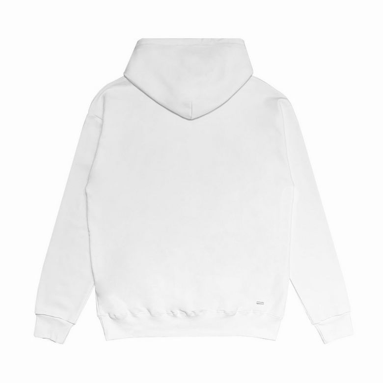  Amiri Hoodie Grey and White, sytM113