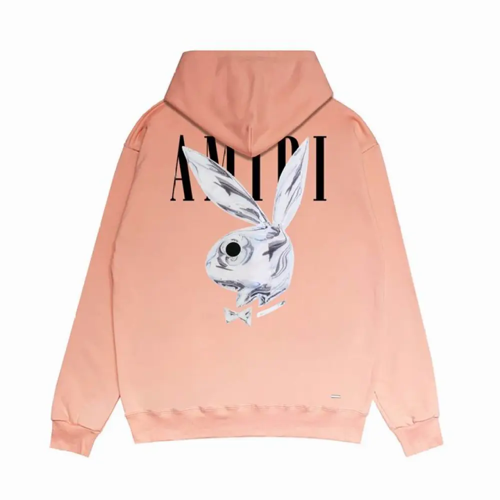 Amiri Hoodie Pink and Blue, sytM011