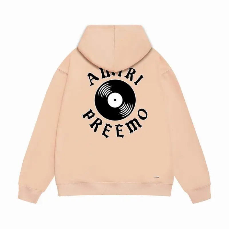 Amiri Hoodie Pink and White, sytM120