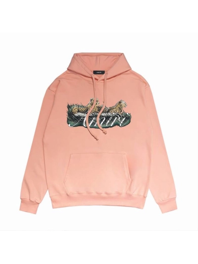  Amiri Hoodie Pink and Yellow, sytM113 01