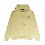 Amiri Hoodie Purple and Yellow, sytM009