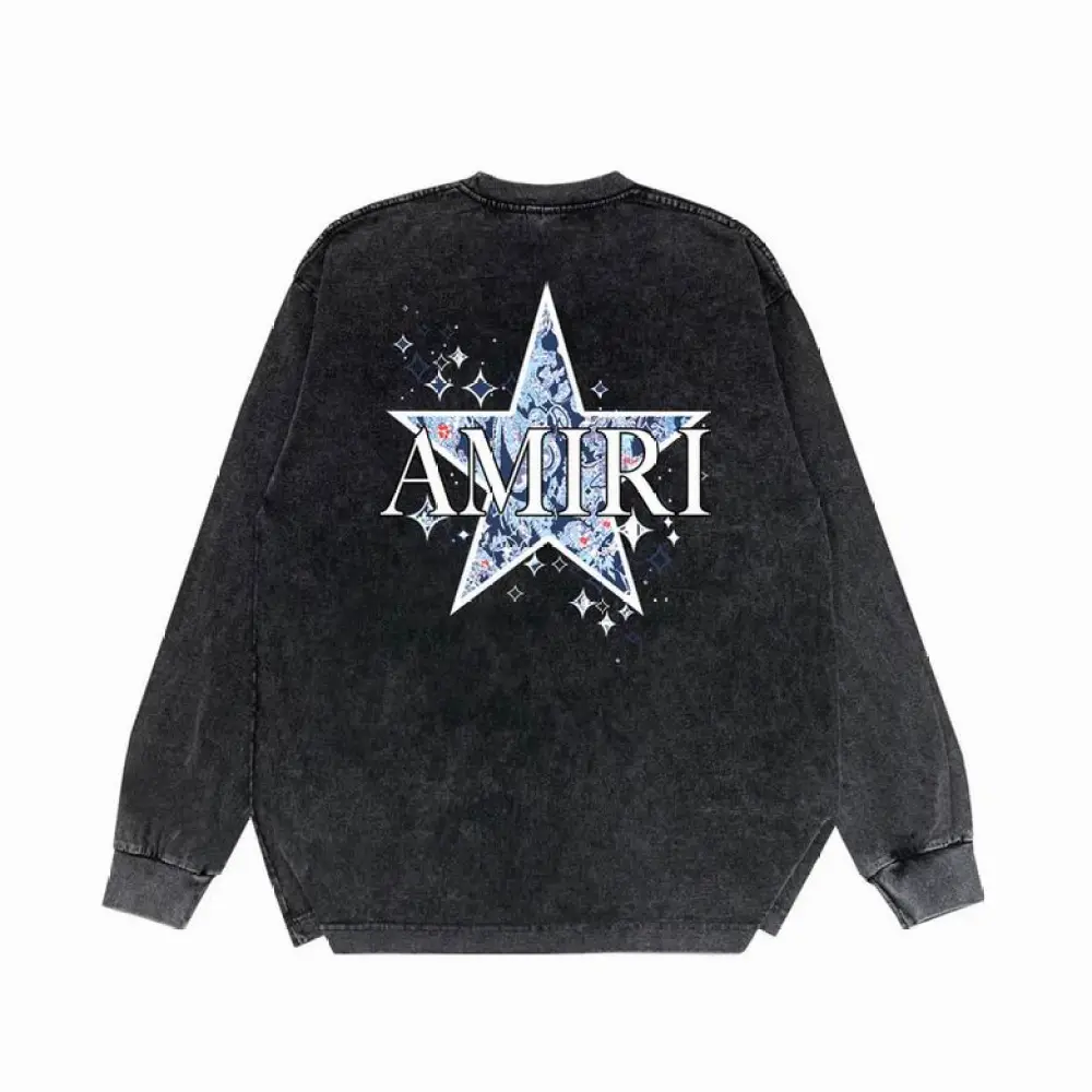 Amiri Hoodie Red Star and Blue Star, sytZJCH031