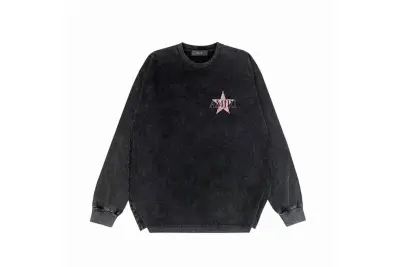  Amiri Hoodie Red Star and Blue Star, sytZJCH031 01