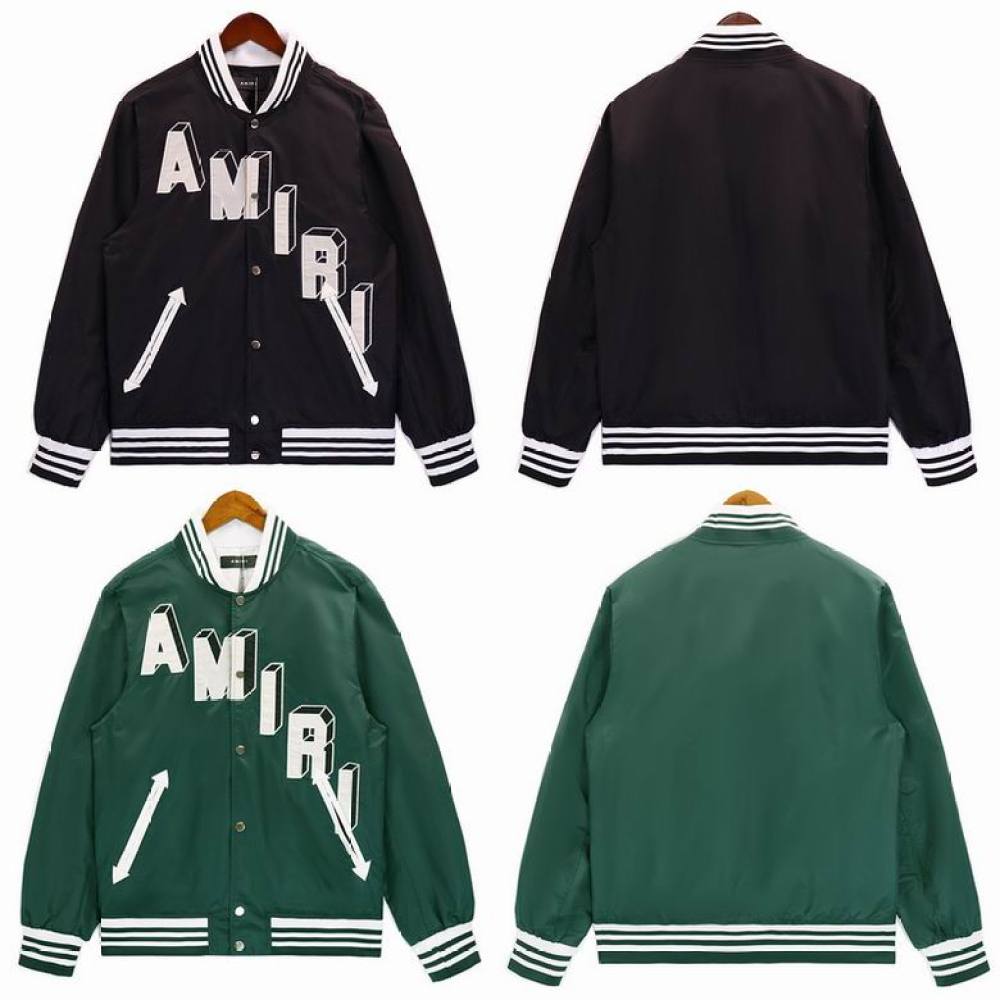  Amiri Jacket Black and Green, brt9038
