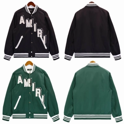 PKGoden Amiri Jacket Black and Green, brt9038 01
