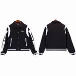 PKGoden Amiri Jacket Black and Sky Blue, brt9037