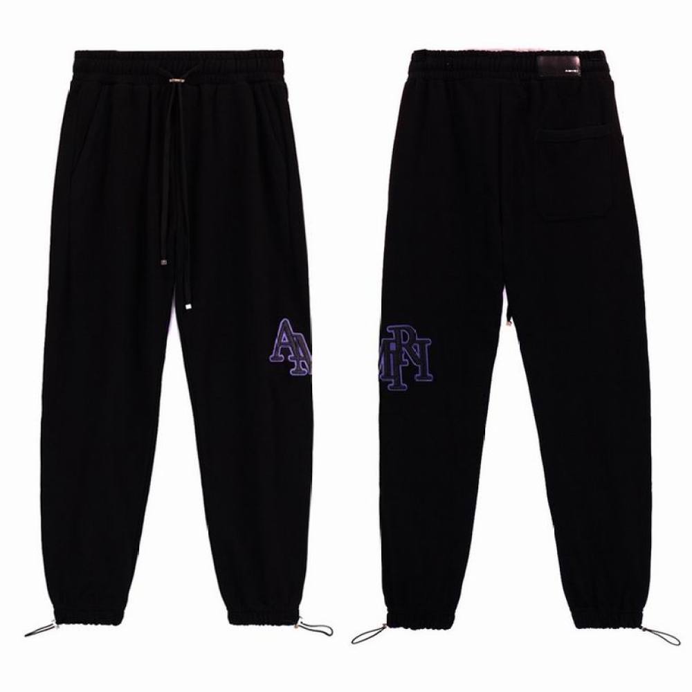  Amiri Pants Grey and Black, brt8130