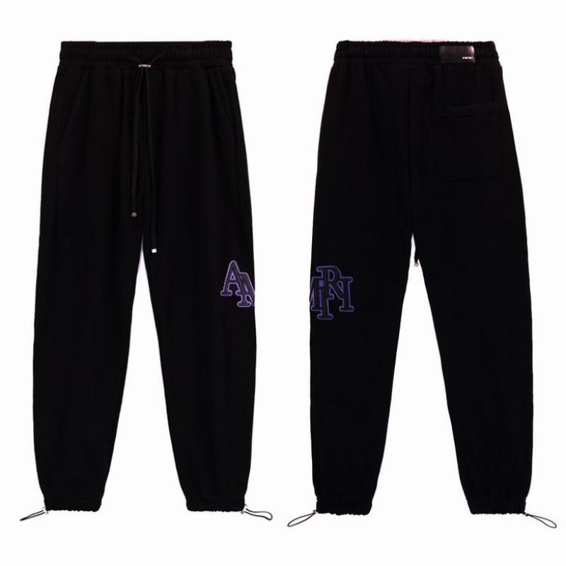  Amiri Pants Grey and Black, brt8130