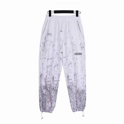 Amiri Pants White and Black, brt8115