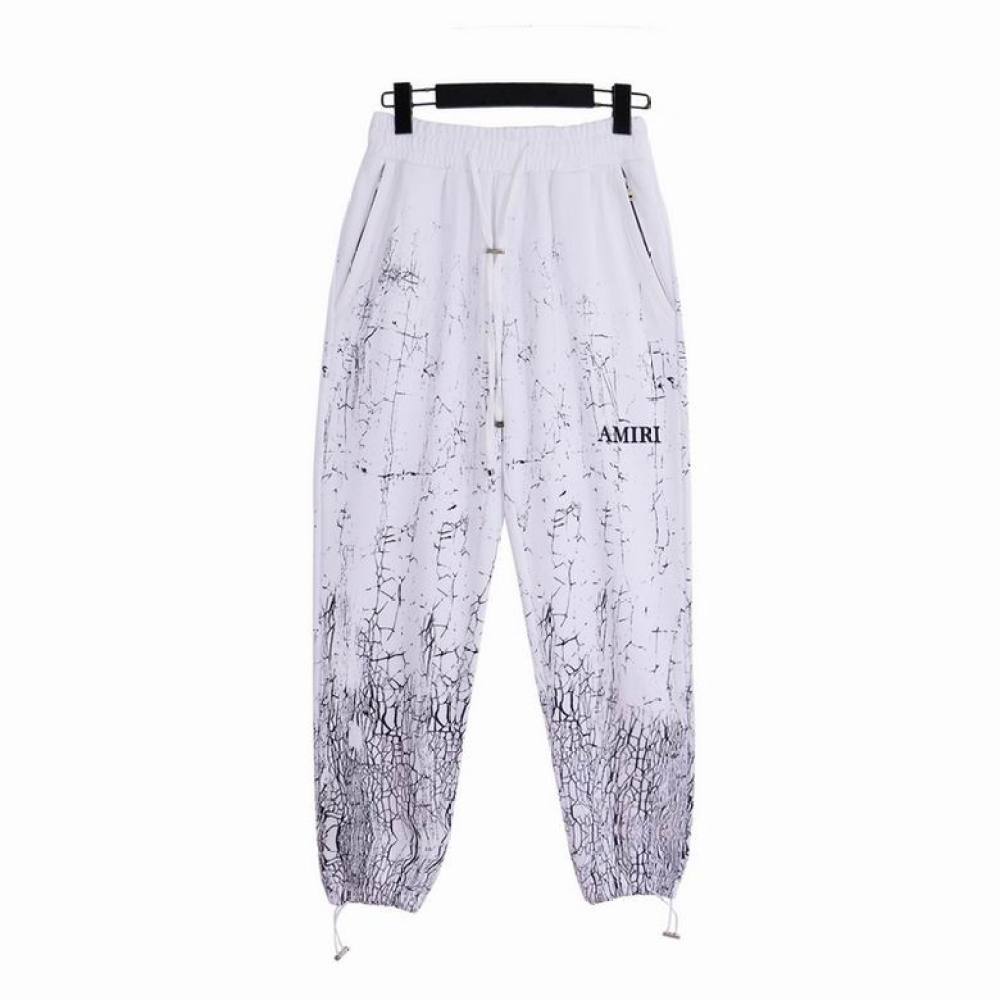  Amiri Pants White and Black, brt8115
