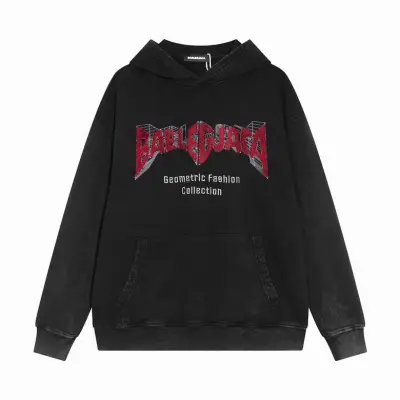 Balenciaga hoodie black,A0Tn80 01