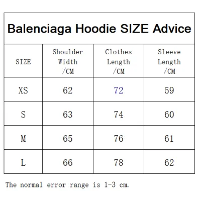 Balenciaga hoodie Blue lxt8830 02