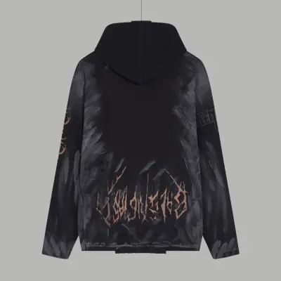 PKGoden Balenciaga hoodie black,A0Tn90 02