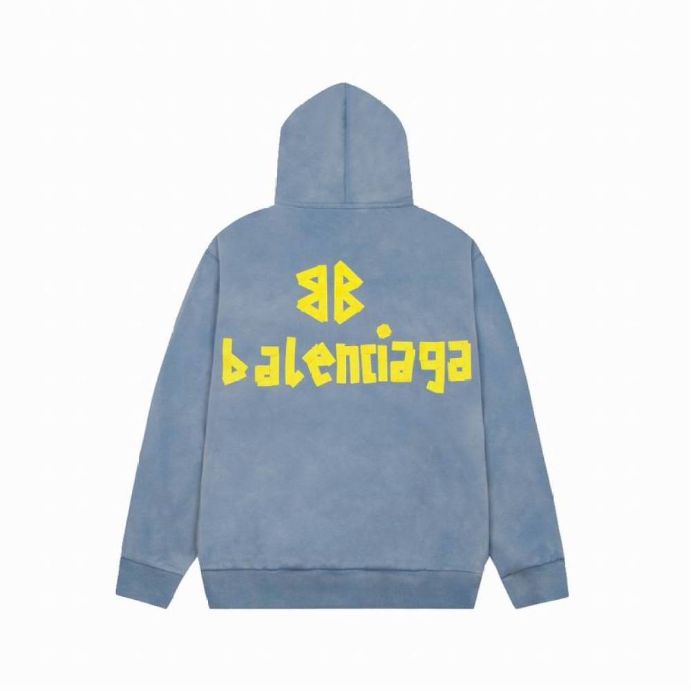 Balenciaga hoodie Blue,A0Tn84