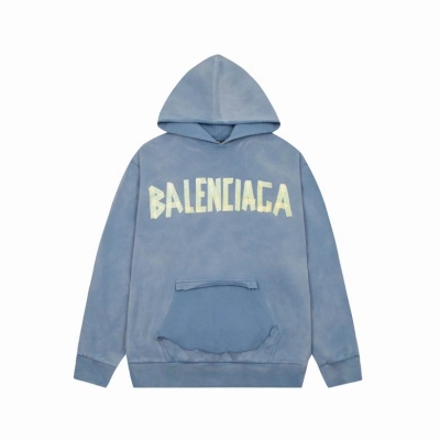  Balenciaga hoodie Blue,A0Tn84 01