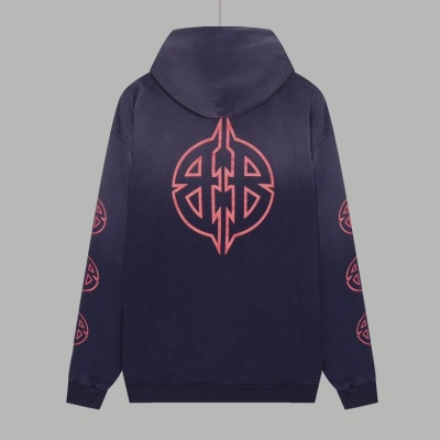 Balenciaga hoodie Blue,A0Tn91 02