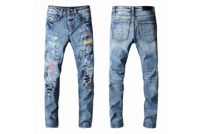  Amiri Pants Blue Jeans, 25g09 01
