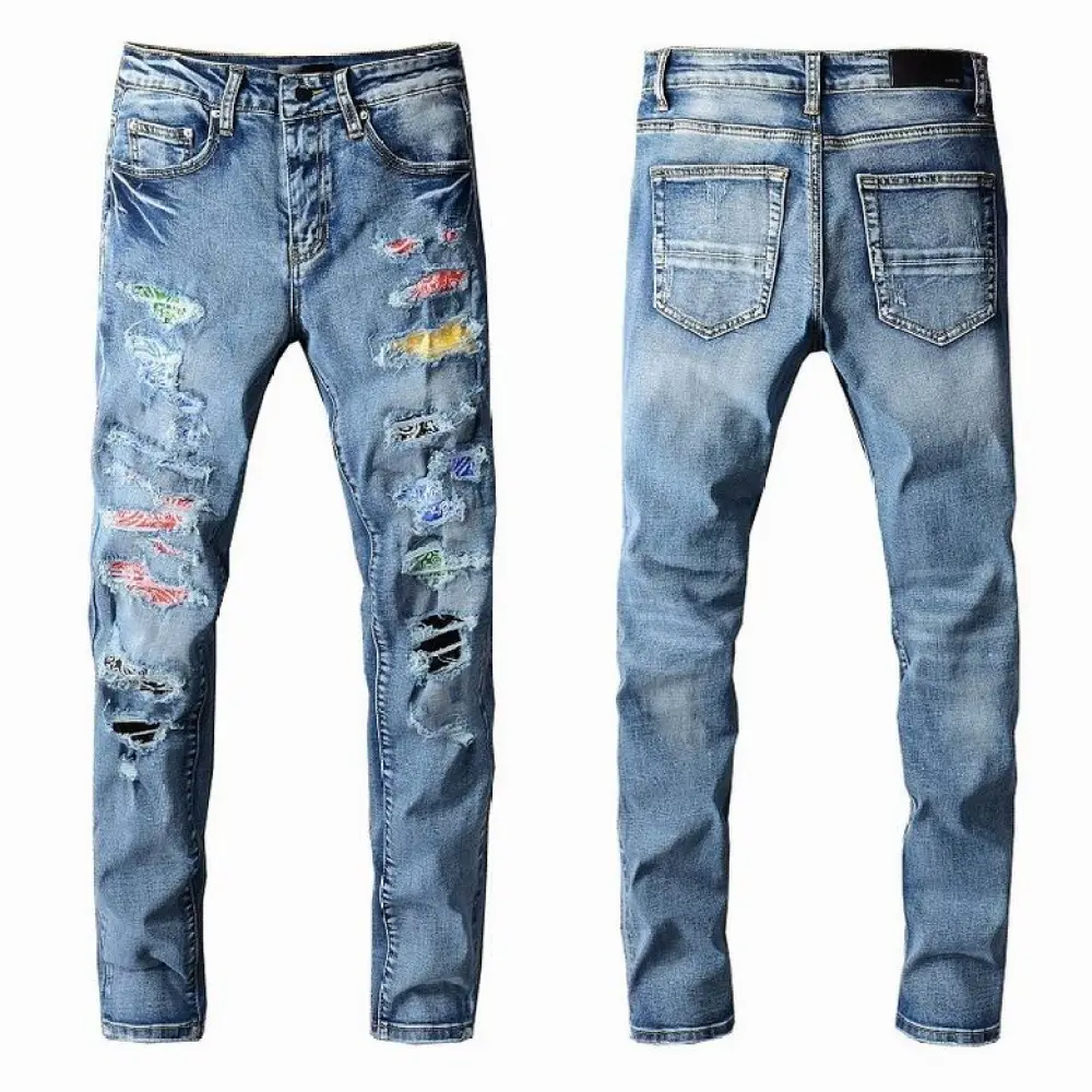 Amiri Pants Blue Jeans, 25g09