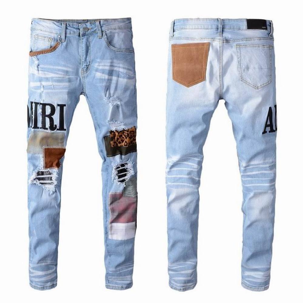  Amiri Pants Blue Jeans, 25g53