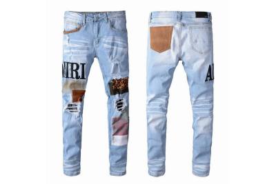  Amiri Pants Blue Jeans, 253 01