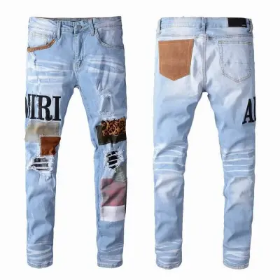 PKGoden Amiri Pants Blue Jeans, 253 01
