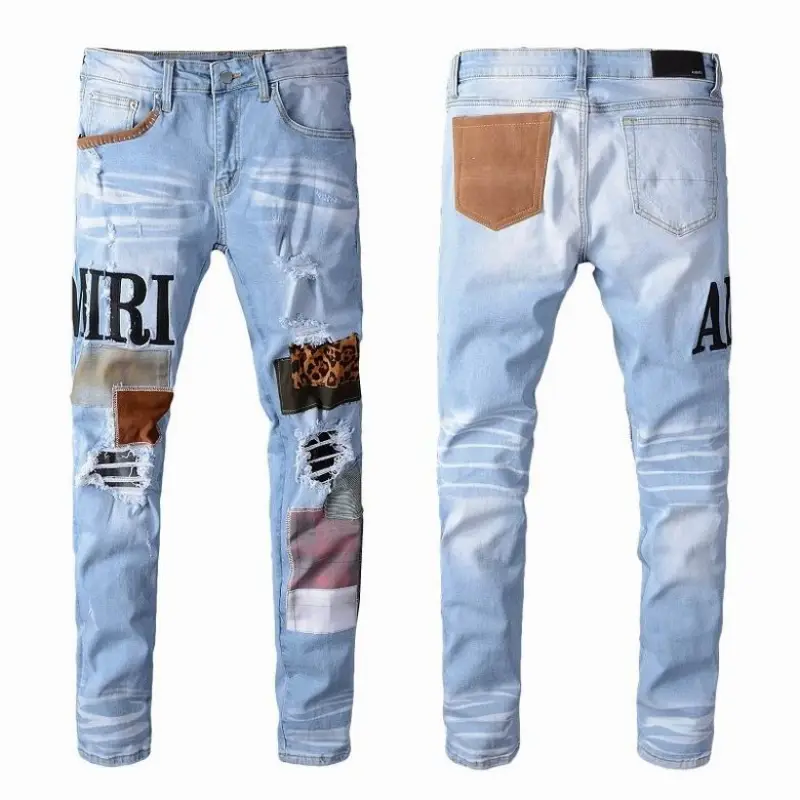 PKGoden Amiri Pants Blue Jeans, 253