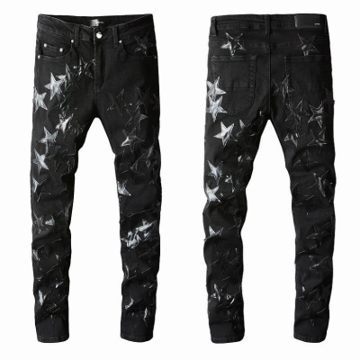 【Exchange products】 PKGoden Amiri Pants Black Jeans, 25g08 01