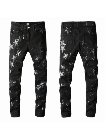  Amiri Pants Black Jeans, 25g08 01