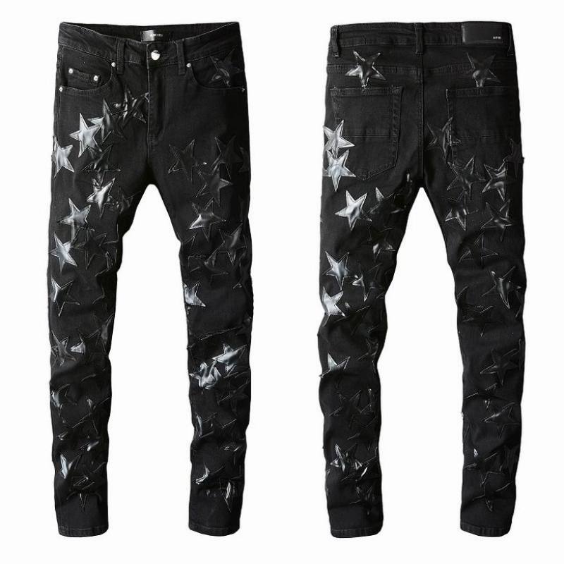  Amiri Pants Black Jeans, 25g08