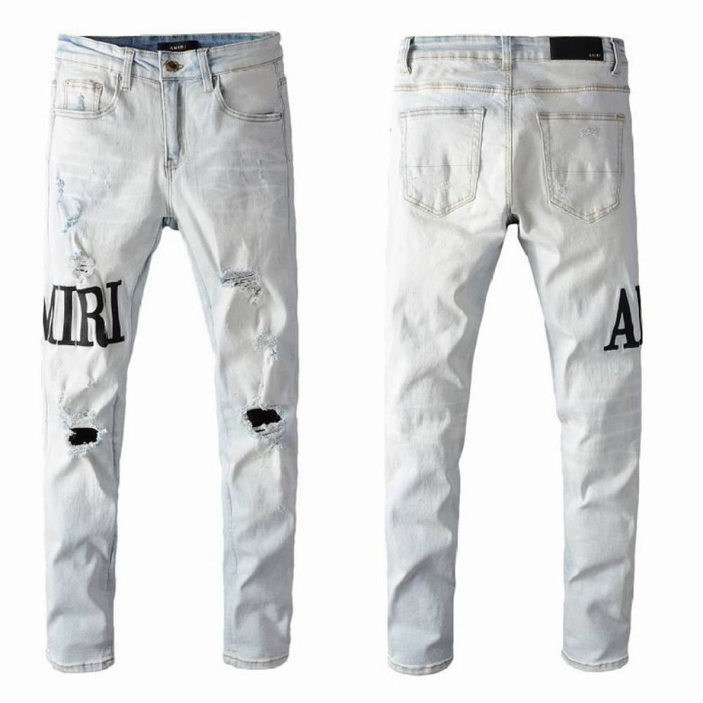  Amiri Pants Blue Jeans, 25g64
