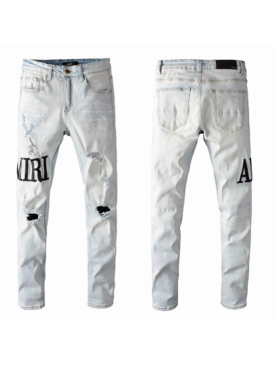  Amiri Pants Blue Jeans, 25g64 01