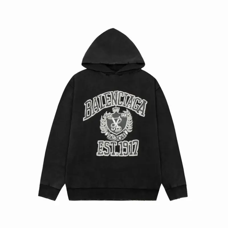 PKGoden Balenciaga hoodie black,A0Tn85