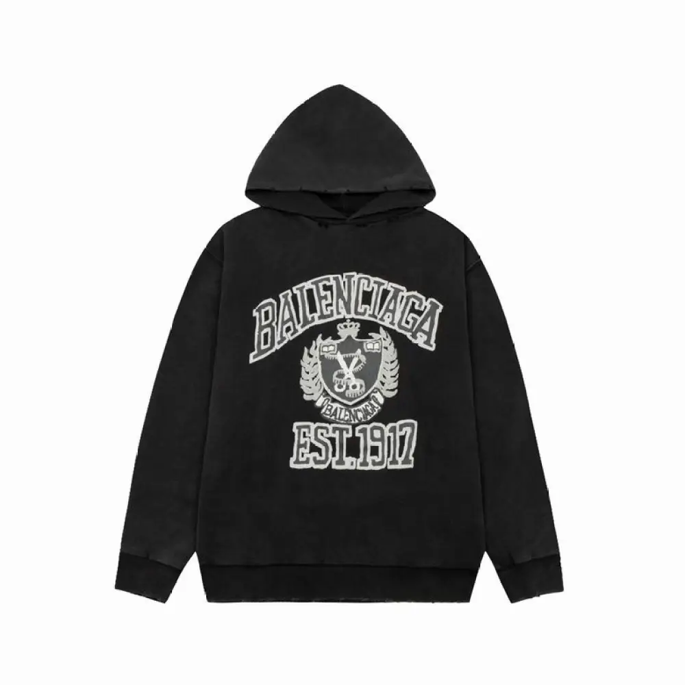 Balenciaga hoodie black,A0Tn85