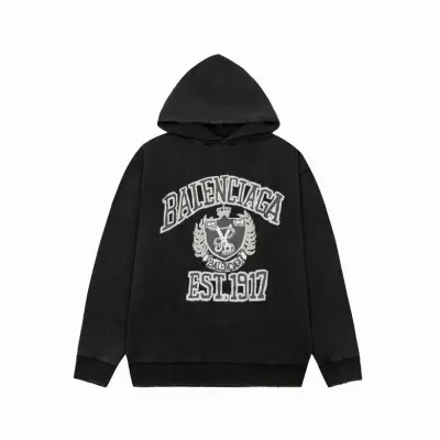 Balenciaga hoodie black,A0Tn85 01