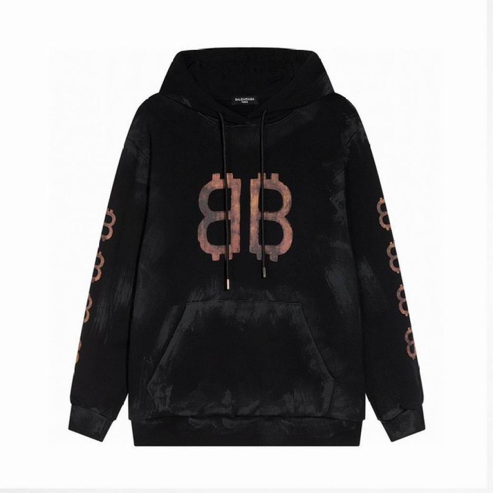  Balenciaga hoodie black,byt2338
