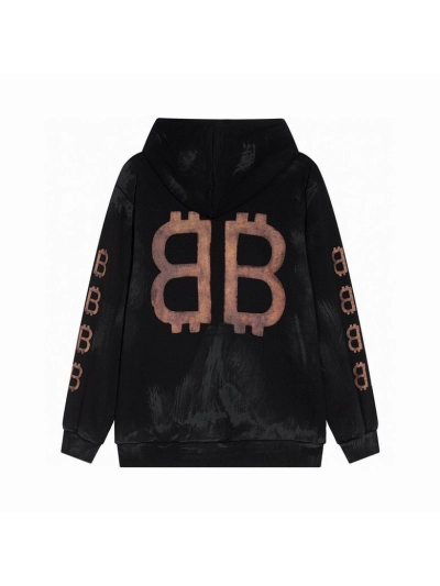Balenciaga hoodie black,byt2338 02