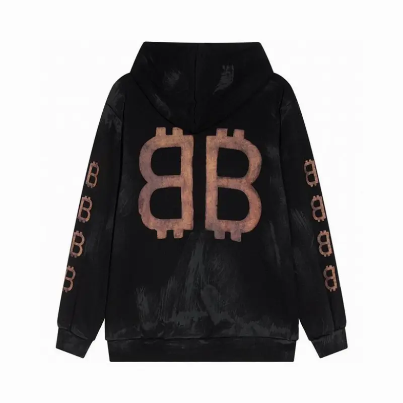 PKGoden Balenciaga hoodie black,byt2338