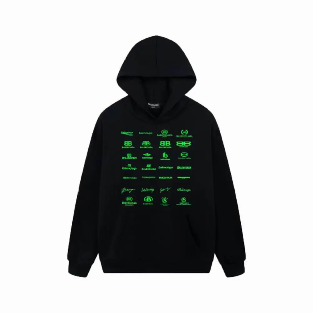Balenciaga hoodie black,fstB097