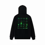 Balenciaga hoodie black,fstB097