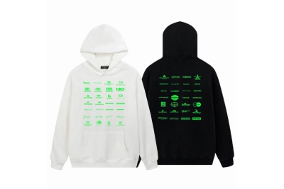 Balenciaga hoodie black,fstB097 01