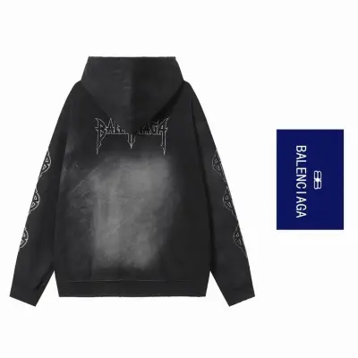 Balenciaga hoodie black,hltn43 02