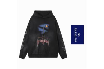Balenciaga hoodie black,hltn43 01