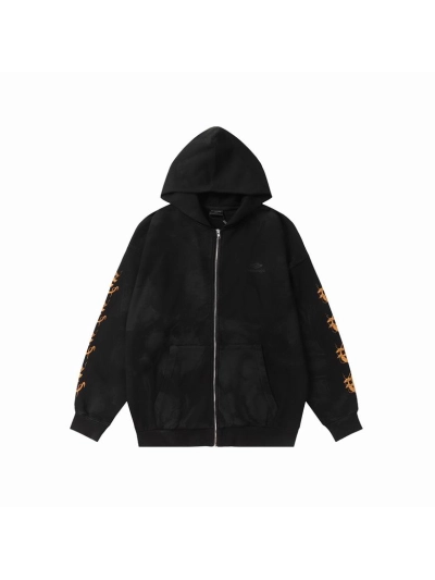 Balenciaga hoodie black,xbt2012 01