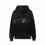 Balenciaga hoodie black,xbt2017