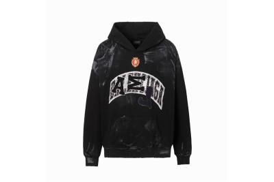 Balenciaga hoodie black,xbt2017 01