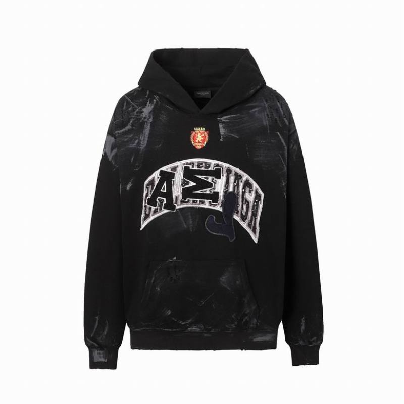  Balenciaga hoodie black,xbt2017