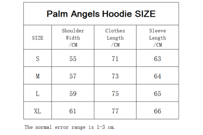  Palm Angels hoodie,wet135 02