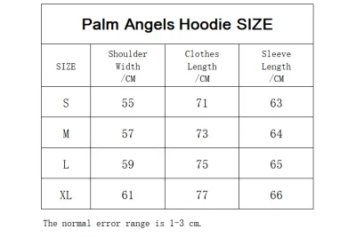  Palm Angels hoodie,wet135 02