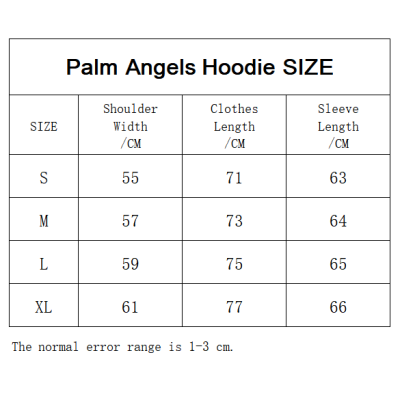  Palm Angels hoodie,wet140 02