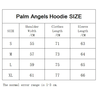 PKGoden Palm Angels hoodie,wet140 02